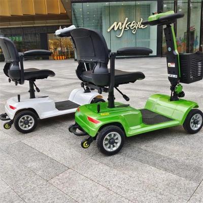 China 2022 china hot sale Folding electric scooter 4 wheel adult mobility electric foldable for the old for sale