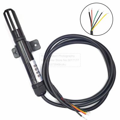 China Waterproof Temperature Sensor Digital Temperature Sensor Probe SHT20 SHT21 SHT30 SHT31 Humidity Sensor Cable Shield OEM 1M 2M I2C Interface for sale