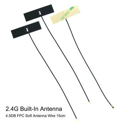 China Computer 2.4G WIFI Antenna Module IPEX Connector Laptop Antenna 4.5DB FPC Built-in Wire 15cm Softly for sale