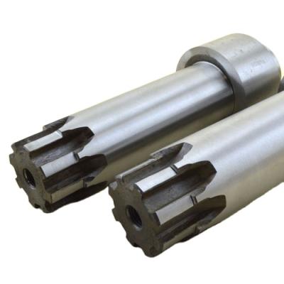 China Metal Gear Shaft for HB-30 Hydraulic Type 3 Shaft Wire Rolling Machine for sale