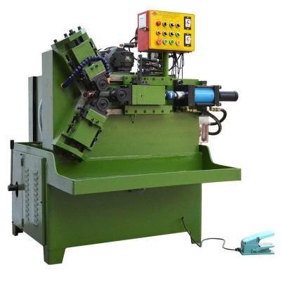 China Hongbo HB-90 Automatic Three Shaft Hollow Pipe Tubing Thread Rolling Machine for sale