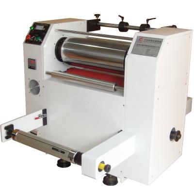 China machinery & Weineng Machinery Hardware Packing Label Mail Press Equipment Machine Precoating Embossing Laminating Machine For Paper Labels for sale