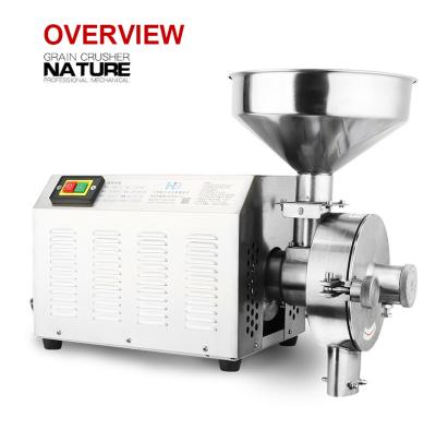 China food & Beverage Plant HBM-101-2500W Flour Mill Grinder For Rice Corn Spice Maize Barley for sale