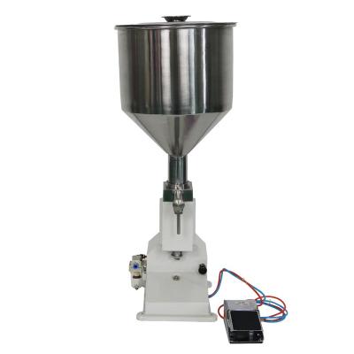 China A02 Food Easy To Operate Pneumatic Manual Paste Gel And Liquid Filling Machine for sale