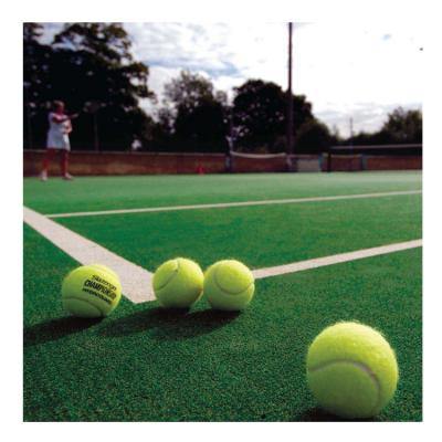 China PE TY 10mm High Density Artificial Turf Synthetic Grass Outdoor Tennis Court Surfaces Cancha De Padel for sale