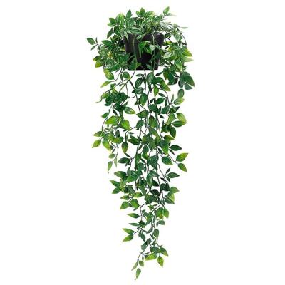 China Outdoor Indoor Decoration Artificial Plant In Pots For Home Decor Indoor Hanging for sale