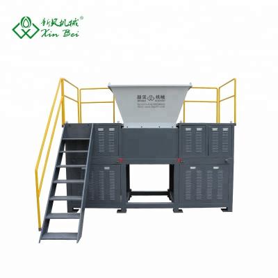 China Recycle Four Shafts Waste Plastic Shredder Machine For Plastic / Garbage / Barrel / Wood / Metal / Glass / Paper for sale