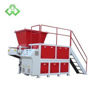 China Good quality hydraulic single shaft plastic shredder suitable for machinery repair shops prices for pet fiber for sale