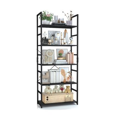 China Custom Viable Factory Storage Shelves 5 Layer Metal Shelf Office Household Plant Storage Racks & Holders Organizer for sale