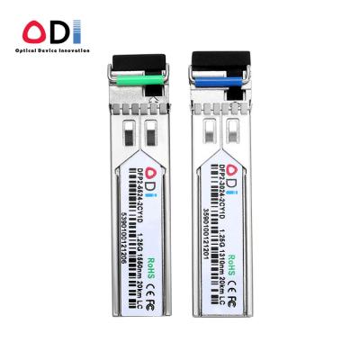 China FTTX Network Solution FTTX Sfp-10g-t-x Optical Transceiver Sfp-10g Zr Switch Port 10G Solution Bidi SFP for sale