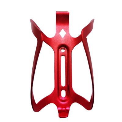 China light strong AL alloy red bicycle water bottle cages WT-BC-01 for sale