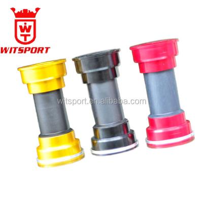 China Aluminum Alloy & plastic sheath bicycle spare parts bottom bracket shell sets for 86 90 92*41mm bottom bracket for sale