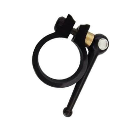 China Wholesale Aluminum Alloy China Bike Seat Post Clamp Repair Clamp With Quick Release Lever for sale