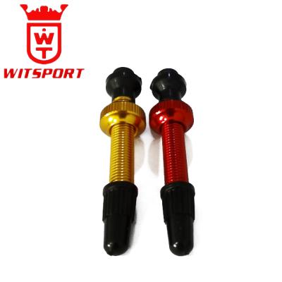 China Aluminum Alloy City Road Professional Bike Tubeless Valves For French FV Tire No Tubes Presta Valve for sale