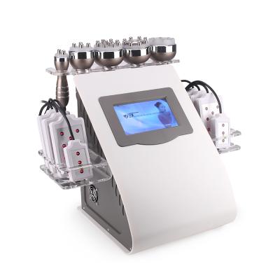 China Portable Ultrasonic Weight Loss Cavitation 40k RF Lipo Laser Furn BIO Burn Weight Loss Machine 6 in 1 for sale