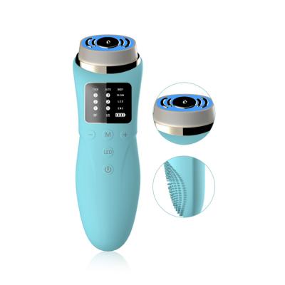 China Face Lift Water Proof Mini RF Radio Frequency Racial Lifting Machine With Led Light For Home Use for sale