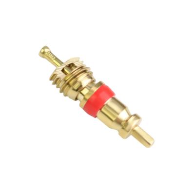 China High Quality Tire Brass Auto Truck 9002 Tubeless Replacement Brass/Nickel Plated Copper Valve Core for sale