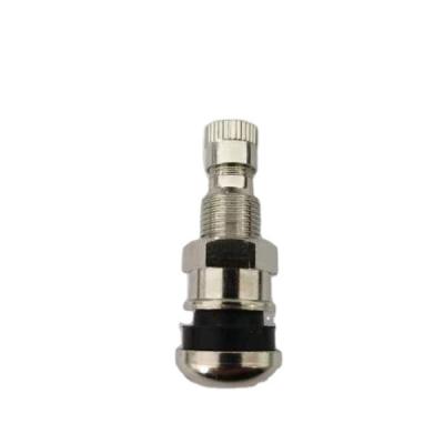 China MS525S Copper Material Copper Automobile Tubeless Snap-in High Pressure Tire Valve for sale