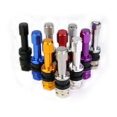 China V-4 TR43E V-5 TR48E Wheel Tubeless Tire Valve Color Bolt Motorcycle Aluminum Retrofit Aluminum Vacuum for sale