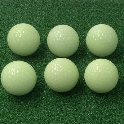 China Practice Golf In The Dark Fluorescent Golf Balls Night Light Glow In The Dark Light Glowing Golf Ball Reusable Glow For Practice Club Gift for sale