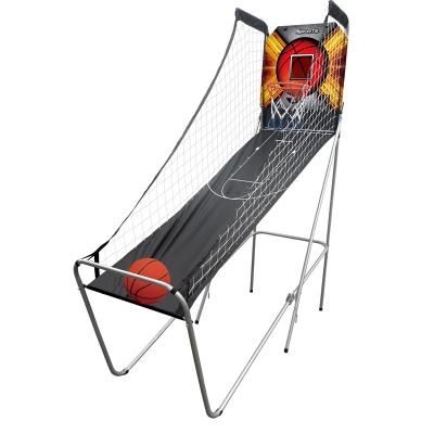 China Indoor Foldable Single Steel Tube Basketball Shooting Machine for sale