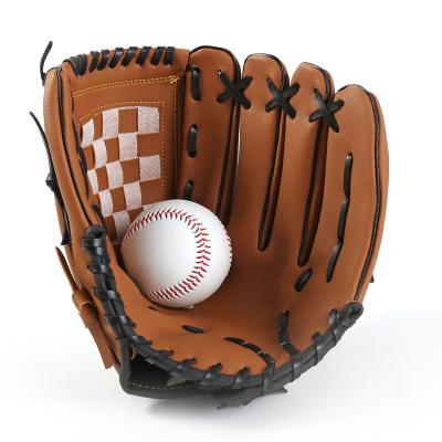 China Outdoor Sport Baseball Gloves Unisex Baseball Practice Equipment Left Hand For Kids/Adults Man Woman Training for sale