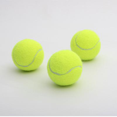 China natural rubber & wool felt high quality elasticity tennis ball for sport training rubber tennis balls for sale