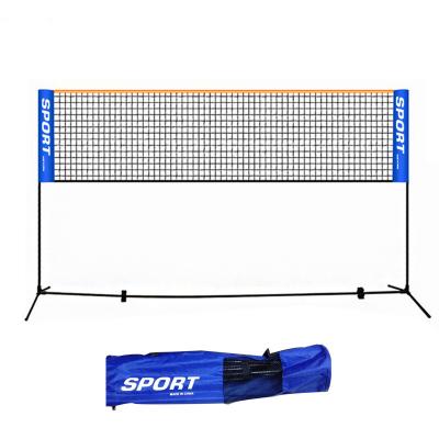 China Hot Selling Park Tennis Frame Badminton Beach Volleyball Training Net Net 3.1M Net Adjustable Racquet Portable Sports Net for sale