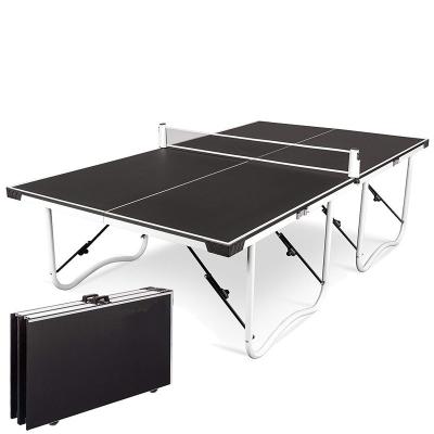 China Public Ping Pong Table Folding With Pulley for sale