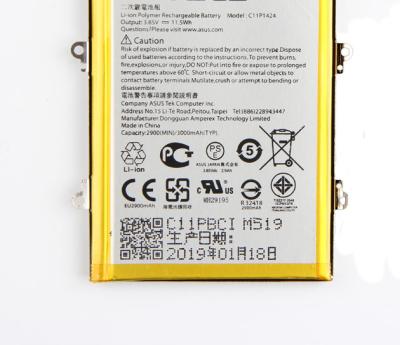 China Consumer Electronics OEM Battery C11P1424 For ZenFone 2 Z008D ZE551ML ZE550ML Z00AD for sale