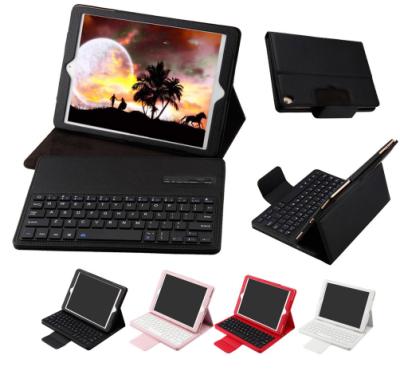 China Shockproof Wireless Keyboard With PU Leather Case Shell Cover With Protector For iPad Air 1 2 Pro 9.7 10.5 10.9 12.9 for sale