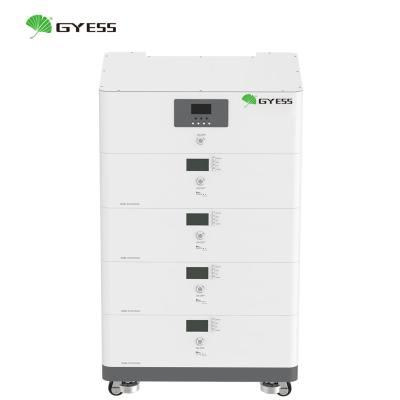 China Low voltage high power energy storage system with BMS battery installation for household GY-LVS20 400AH for sale