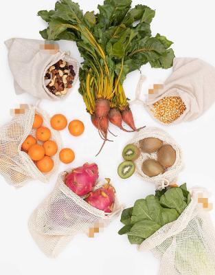 China Eco-friendly hemp produce bag & cotton mesh bag sets zu verkaufen