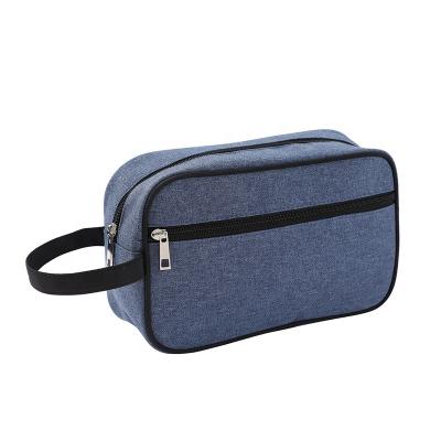 중국 men's travel portable toiletry wash pouch large-capacity Oxford waterproof cosmetic bag multi-functional makeup storage bag 판매용