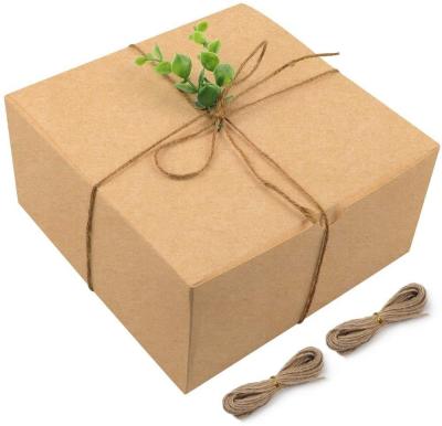 Китай Brown Gift Boxes Kraft Boxes Bridesmaid Proposal Boxes with Lids for Gifts, Cupcake Boxes, Crafting продается