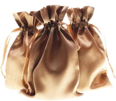 Κίνα Colorful Christmas Satin Gift bags custom Jewelry cord bags Wedding Favor satin Drawstring pouch προς πώληση