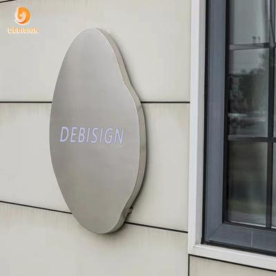 China Eco - Friendly Stainless Steel Hollow Light Box Light Box Displays for sale