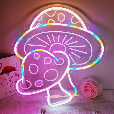 China Wholesale Schools Amazon Factory Neon Signs Decoration In Mushroom Neon Light Signs for sale