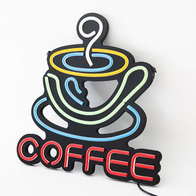 China Buildings NEON LIGHT COFFEE dropshipping cafe led neon sign letter cable neon sign lights for sale