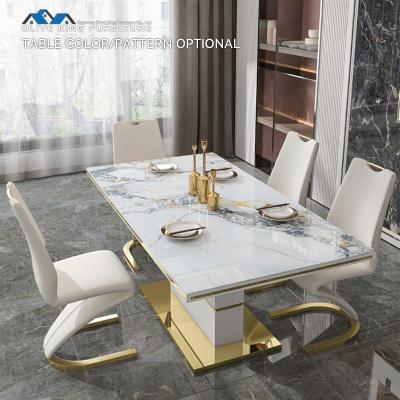 China High End (Height)Adjustable Metal Dining Table Dining Table Hotel Restaurant Furniture for sale