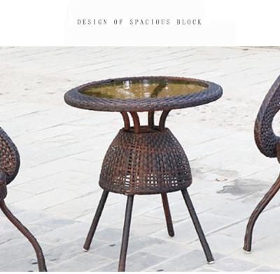 China Strong export outdoor leisure rattan table and chair combination, outdoor chair, bar chair manufactures for sale