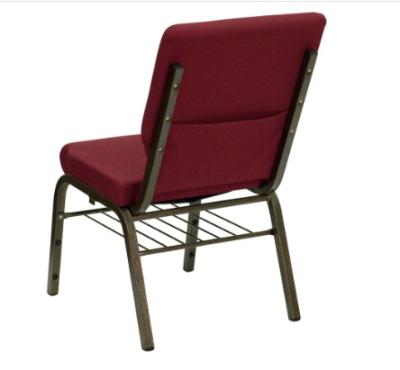 China Bazhou Factory Linked Cheap Stackable Chapel Chair , Modern Church Chair for sale