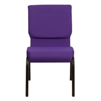 China Related to cheap purple poket back church chairs for sale