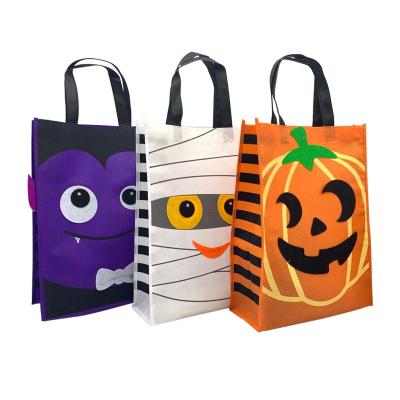 China Reusable Custom Colored Nonwoven Tote Bag Can Be Folded Promotional Reusable Shopping Trolley Bags With Logo for sale