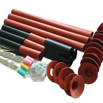 China Minsai 35KV Three-Core Tubing WSY-35-3 Heat Shrinkable Insulation and Silicone Sleeve Heavy Wall Outdoor Terminal Kit WSY-35-3 for sale