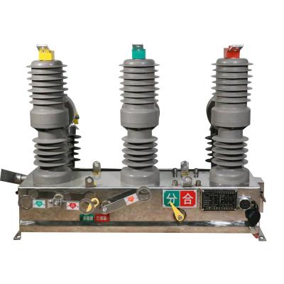 China ZW32-12F/630A Outdoor High Voltage 10kv Vacuum Column Circuit Breaker 10kv for sale