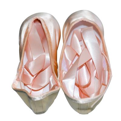 China High Quality Professional Satin Girls' Satin Ballet Shoes for sale