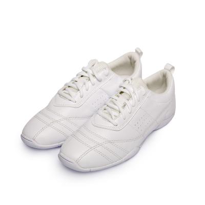 China Fashion\Comfortable\Durable\Breathable\White Shoes Lighted Cheer Shoes Sneakers Wholesale Breathable Aerobics Shoes For Girls for sale