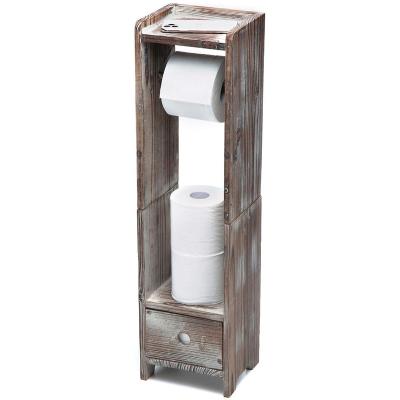 China High Quality Modern Hot Selling Wooden Toilet Paper Holder for sale