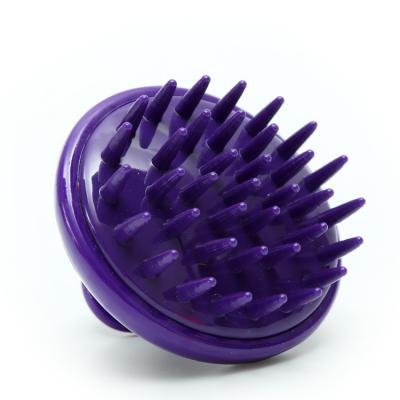 China Good Quality Sustainable Portable Multifunctional Pet Grooming Soft Convenient Products Round Silicone Pet Bathing Massage Brush for sale